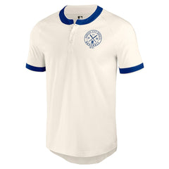Kansas City Royals Darius Rucker Collection by Fanatics Henley Raglan T-Shirt - White - Fanatics Lifestyle