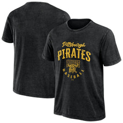 Pittsburgh Pirates Darius Rucker Collection by Fanatics Cooperstown Collection Washed T-Shirt - Black - Fanatics on Sale