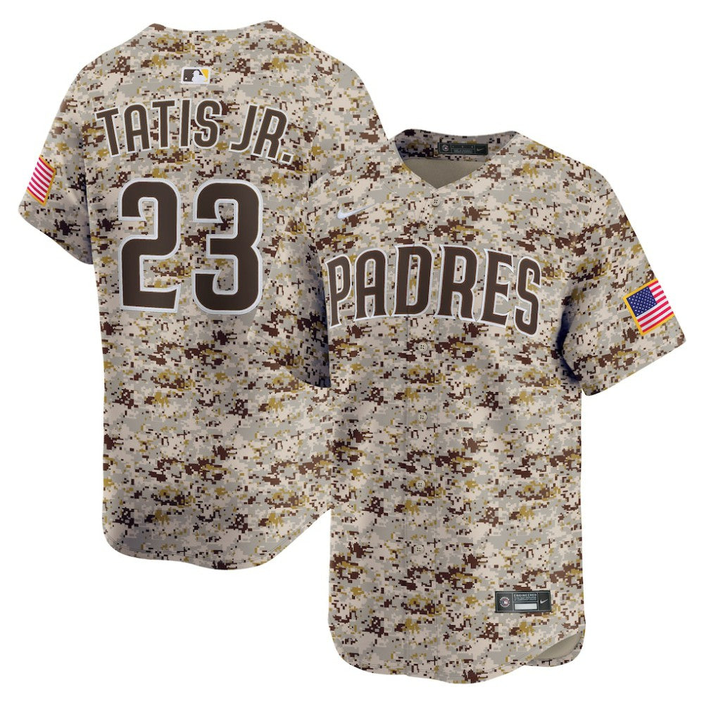 Fernando Tatis Jr. San Diego Padres Nike Alternate 2 Limited Jersey - Camo - Nike Lifestyle