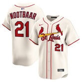 Lars Nootbaar St. Louis Cardinals Nike Alternate 2 Limited Jersey - Cream - Nike Online