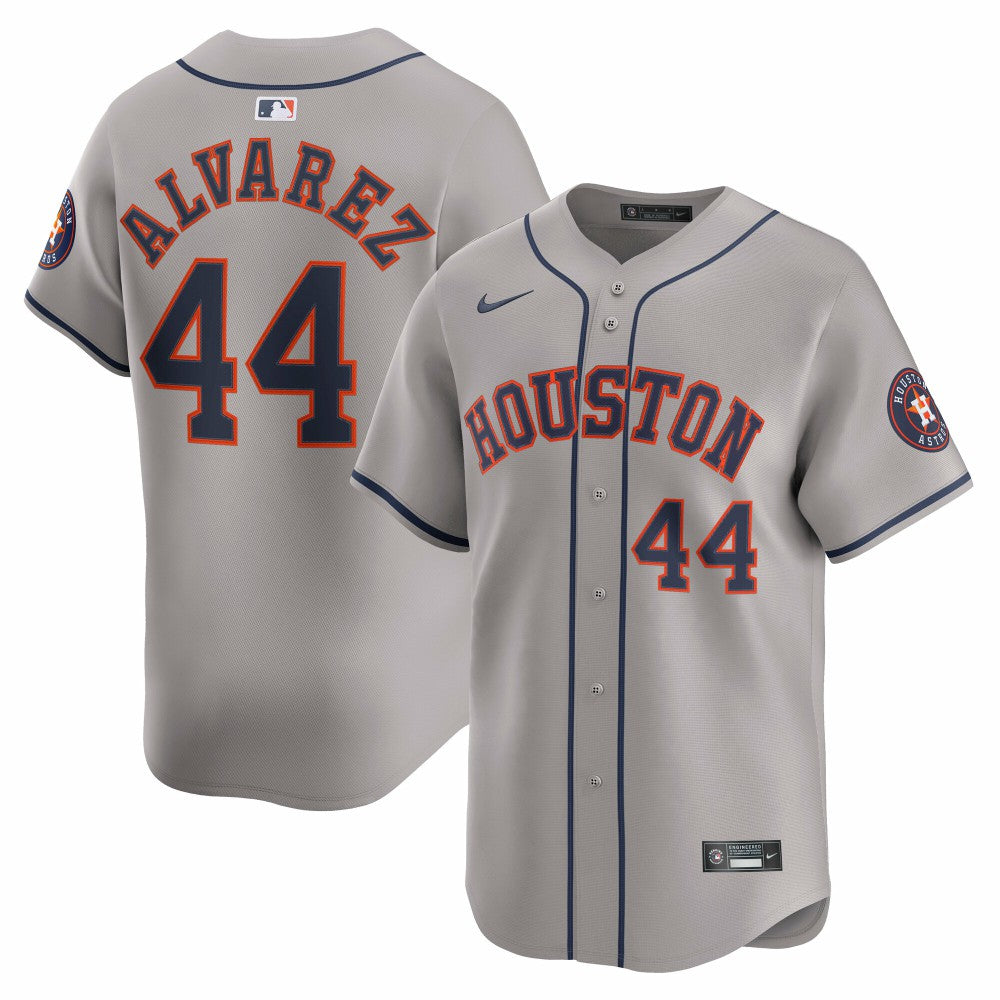 Yordan Alvarez Houston Astros Nike Road Limited Player Jersey - Gray - Nike Discount