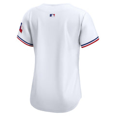 Texas Rangers Nike Women's Home Limited Jersey - White - Nike Sale