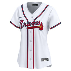 Atlanta Braves Nike Home Women's Limited Jersey - White - Nike Sale