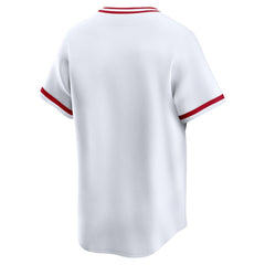 Cincinnati Reds Nike Cooperstown Collection Limited Jersey - White - Nike Lifestyle