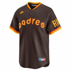 San Diego Padres Nike Cooperstown Collection Limited Jersey - Brown - Nike Sale