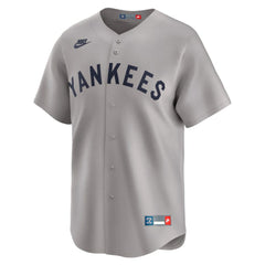 Babe Ruth New York Yankees Nike Throwback Cooperstown Collection Limited Jersey - Gray - Nike on Sale
