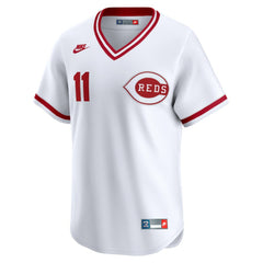 Barry Larkin Cincinnati Reds Nike Throwback Cooperstown Collection Limited Jersey - White - Nike Lifestyle