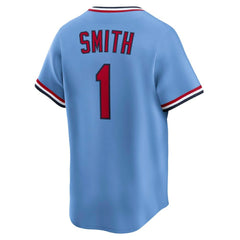 Ozzie Smith St. Louis Cardinals Nike Throwback Cooperstown Collection Limited Jersey - Blue - Nike Lifestyle