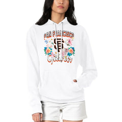 San Francisco Giants G-III 4Her by Carl Banks Women's Flowers Graphic Pullover Hoodie - White - MLB Online
