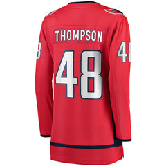 Logan Thompson Washington Capitals Fanatics Women's Home Breakaway Jersey - Red - NHL 201949849