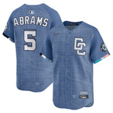 CJ Abrams Washington Nationals Nike 2025 City Connect Limited Jersey - Blue - Nike Discount