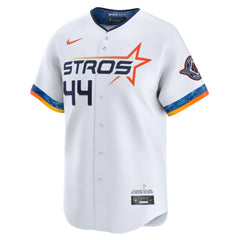 Yordan Alvarez Houston Astros Nike 2025 City Connect Limited Player Jersey - White - Nike Sale