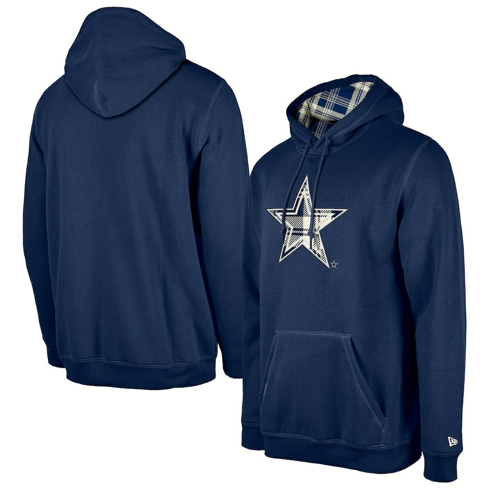 Dallas Cowboys New Era Current Pullover Hoodie Navy