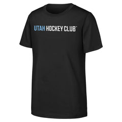 NHL Utah Youth Wordmark T-Shirt - Black - NHL 201954992