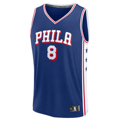 Paul George Philadelphia 76ers Youth Fast Break Replica Player Jersey Icon Edition Royal | Fanatics Lifestyle