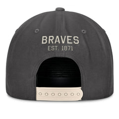 Atlanta Braves Fanatics Closer Adjustable Hat - Charcoal - Fanatics Discount