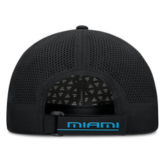 Miami Marlins Fanatics Level Up Driver Adjustable Hat - Black - Fanatics on Sale