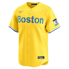 Boston Red Sox Nike City Connect Limited Jersey - Gold - Nike Discount