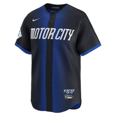 Detroit Tigers Nike City Connect Limited Jersey - Blue - Nike Online