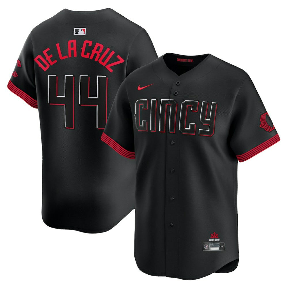 Elly De La Cruz Cincinnati Reds Nike City Connect Limited Jersey - Black - Nike Discount