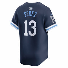 Salvador Perez Kansas City Royals Nike City Connect Limited Jersey - Navy - Nike Online