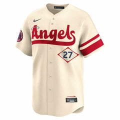 Mike Trout Los Angeles Angels Nike City Connect Limited Jersey - Natural - Nike Lifestyle