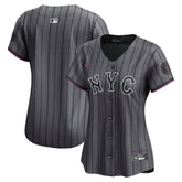 New York Mets Nike Women's City Connect Limited Jersey - Gray - Nike on Sale
