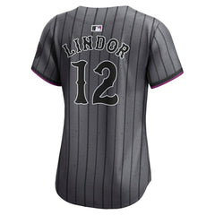 Francisco Lindor New York Mets Nike Women's City Connect Limited Jersey - Gray - Nike Online