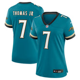 Nike Brian Thomas Jr. Jacksonville Jaguars Women's Prowler Throwback Game Jersey Teal