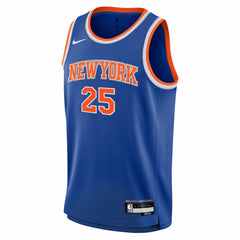 Mikal Bridges New York Knicks Youth Swingman Jersey Icon Edition Blue | Nike outlet