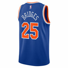 Mikal Bridges New York Knicks Youth Swingman Jersey Icon Edition Blue | Nike outlet