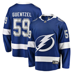 Jake Guentzel Tampa Bay Lightning Fanatics Home Premier Breakaway Player Jersey - Blue - NHL 201959775