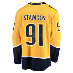 Steven Stamkos Nashville Predators Fanatics Home Premier Breakaway Player Jersey - Gold - NHL 201959777