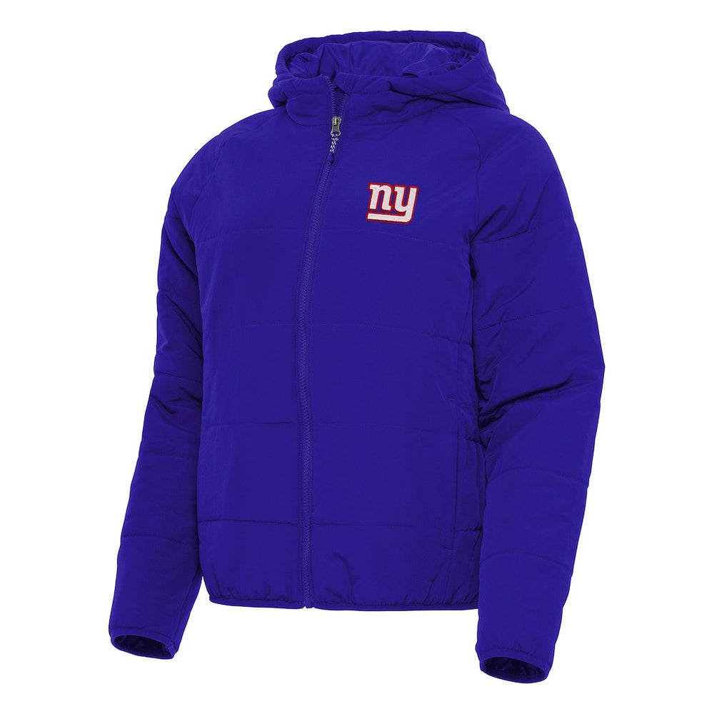 New York Giants Antigua Women's Universe Full-Zip Hoodie Jacket Royal
