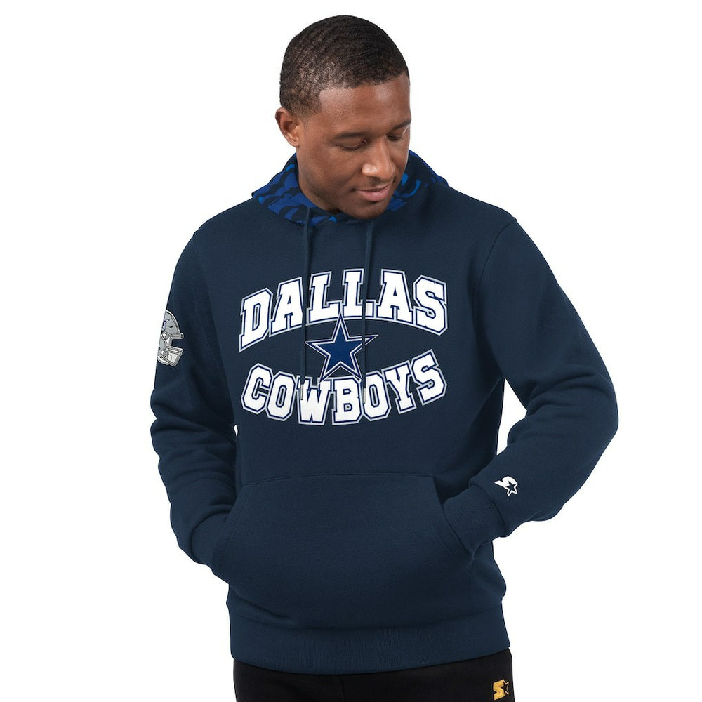 Dallas Cowboys Starter Thursday Night Gridiron Pullover Hoodie Navy