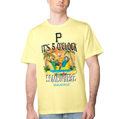 Pittsburgh Pirates Margaritaville Five O'Clock Graphic T-Shirt - Yellow - MLB Lifestyle