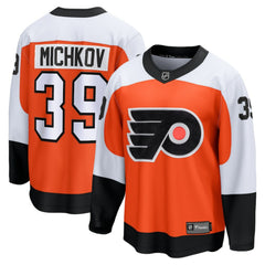 Matvei Michkov Philadelphia Flyers Fanatics Home Premier Breakaway Player Jersey - Orange - NHL 201978022