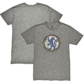 Chelsea 1863FC Retro Badge Vintage Tri-Blend T-Shirt Heather Gray
