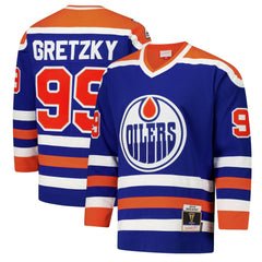 Wayne Gretzky Edmonton Oilers 1979-80 Power Play Jersey - Royal - NHL 201979061