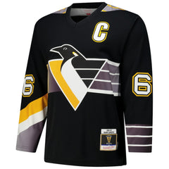 Mario Lemieux Pittsburgh Penguins 1996-97 Power Play Jersey - Black - NHL 201979139