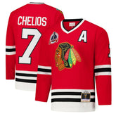 Chris Chelios Chicago Blackhawks 1991-92 Power Play Jersey - Red - NHL 201979146