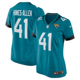 Nike Josh Hines-Allen Jacksonville Jaguars Women's Player Game Jersey Teal