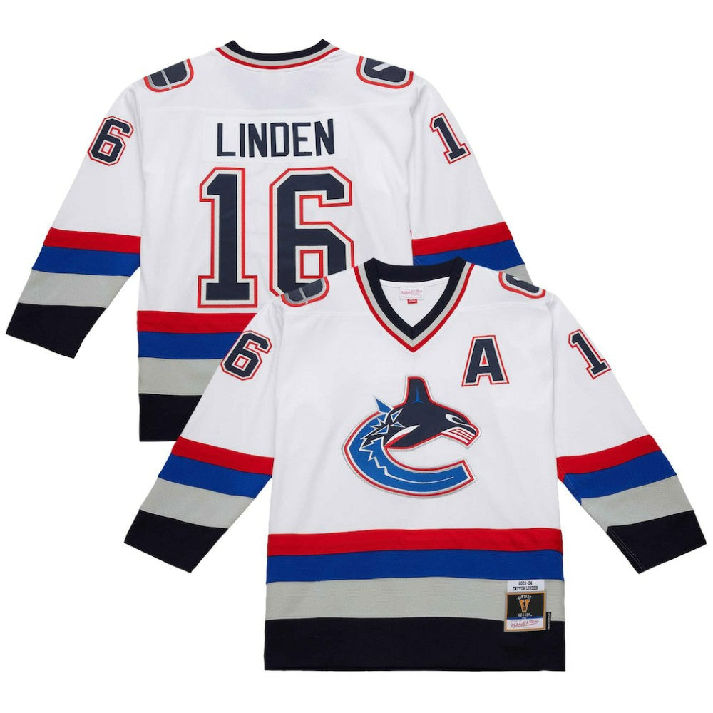 Trevor Linden Vancouver Canucks 2003-04 Power Play Jersey - White - NHL 201982583