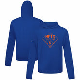 New York Mets Levelwear Anthem Home Field Pullover Hoodie - Royal - MLB Online