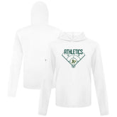 Athletics Levelwear Anthem Home Field Pullover Hoodie - White - MLB Lifestyle
