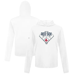 Boston Red Sox Levelwear Anthem Home Field Pullover Hoodie - White - MLB Discount