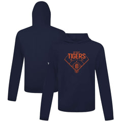 Detroit Tigers Levelwear Anthem Home Field Pullover Hoodie - Navy - MLB Online