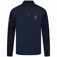 Cleveland Guardians Levelwear Aztec Insignia 2.0 Quarter-Zip Pullover Top - Navy - MLB Lifestyle