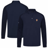 New York Mets Levelwear Aztec Insignia 2.0 Quarter-Zip Pullover Top - Navy - MLB Discount