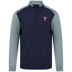 Minnesota Twins Levelwear Insignia 2.0 Quarter-Zip Pullover Top - Navy - MLB Discount